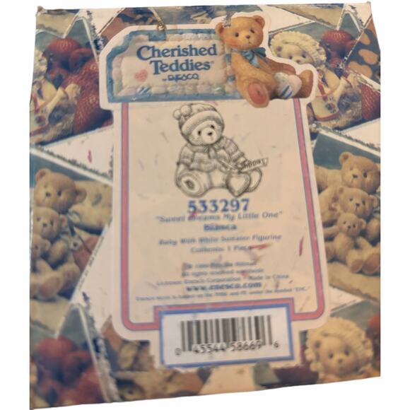 CHERISHED TEDDIES - BIANCA - SWEET DREAMS, MY LITTLE ONE - BABY/SWEATER/LOCKET - Picture 3 of 3